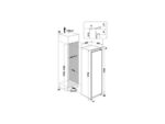 Whirlpool Congelador integrable - Whirlpool WHSD18F073C1, 209 l, No Frost, 177.1 cm, 6th Sense, Blanco - Imagen 2