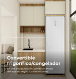 EVVO Congelador vertical - EVVO ICE 273, 1850 mm, Blanco - Imagen 6