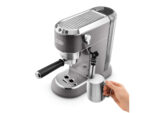 DE Cafetera Expreso - DE LONGHI EC785.GY, 15 bar, 1300 W, 2 tazas, beige - Imagen 3