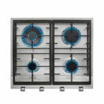 TEKA Placa de gas - TEKA 9520, 4 zonas, Propane/butane, 580 mm, Acero Inoxidable