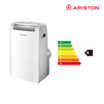 ARISTON Aire Aconcidionado Portátil - ARISTON MOBIS PLUS 10, 10000 fg/h, 20 m², 50 dB(A), Blanco - Imagen 3