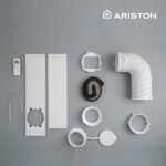 ARISTON Aire Aconcidionado Portátil - ARISTON MOBIS 8, 8000 fg/h, 3 velocidades, 20 m², 47,5 dB(A), Blanco - Imagen 7
