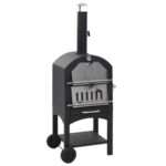 VIDAXL Horno para pizza - VIDAXL 8718475616894, Negro