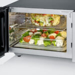 SEVERIN Microondas con Grill, Convección y base de vidrio - SEVERIN MW 7777, 2050 W, 10 potencia, 25 l, Gris - Imagen 3