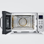 SEVERIN Microondas con Grill, Convección y base de vidrio - SEVERIN MW 7777, 2050 W, 10 potencia, 25 l, Gris - Imagen 5