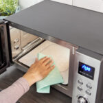 SEVERIN Microondas con Grill, Convección y base de vidrio - SEVERIN MW 7777, 2050 W, 10 potencia, 25 l, Gris - Imagen 7