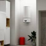 Calentador Termo eléctrico - Calentador de agua termodinámico de pared Lydos Hybrid Wifi 100 L Ariston Aire ambiente 100 L ARISTON, gris - Imagen 2