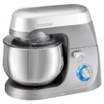 CLATRONIC Amasadora - CLATRONIC KM 3709, 1000 W, Totalmente variable velocidades, Gris