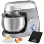 CLATRONIC Amasadora - CLATRONIC KM 3709, 1000 W, Totalmente variable velocidades, Gris - Imagen 2