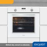 Horno multifunción - EXQUISIT EBE 76-7-H-020, Integrable, Ninguno, 76 l, 595 mm, Blanco - Imagen 5