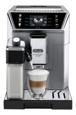 DE Cafetera express - DE LONGHI ECAM 550.85.MS, 19 bar, 1450 W, 0,5 l, 2 tazas, Negro