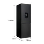 CHIQ Frigorífico combi - CHIQ FBM228NE4DE, No Frost Total, Deposito Agua 2L, No Frost, Altura 170 cm, Capacidad 231 l, Color Inox Oscuro - Imagen 3