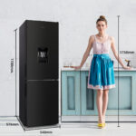 CHIQ Frigorífico combi - CHIQ FBM228NE4DE, No Frost Total, Deposito Agua 2L, No Frost, Altura 170 cm, Capacidad 231 l, Color Inox Oscuro - Imagen 6