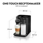 DE Cafetera de cápsulas - DE LONGHI Gran Latissima EN640.B, 19 bar, 500 ml, 1400 W, Negro - Imagen 8