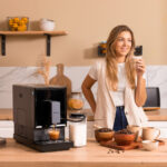 CECOTEC Cafetera superautomática - CECOTEC Cremmaet Latte, 19 bar, 1470 W, 1 tazas, Negro