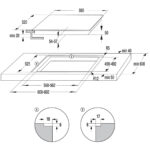 GORENJE Placa de vitrocerámica - GORENJE ECT 641 BSC, 4 zonas, 595 mm, Negro - Imagen 7