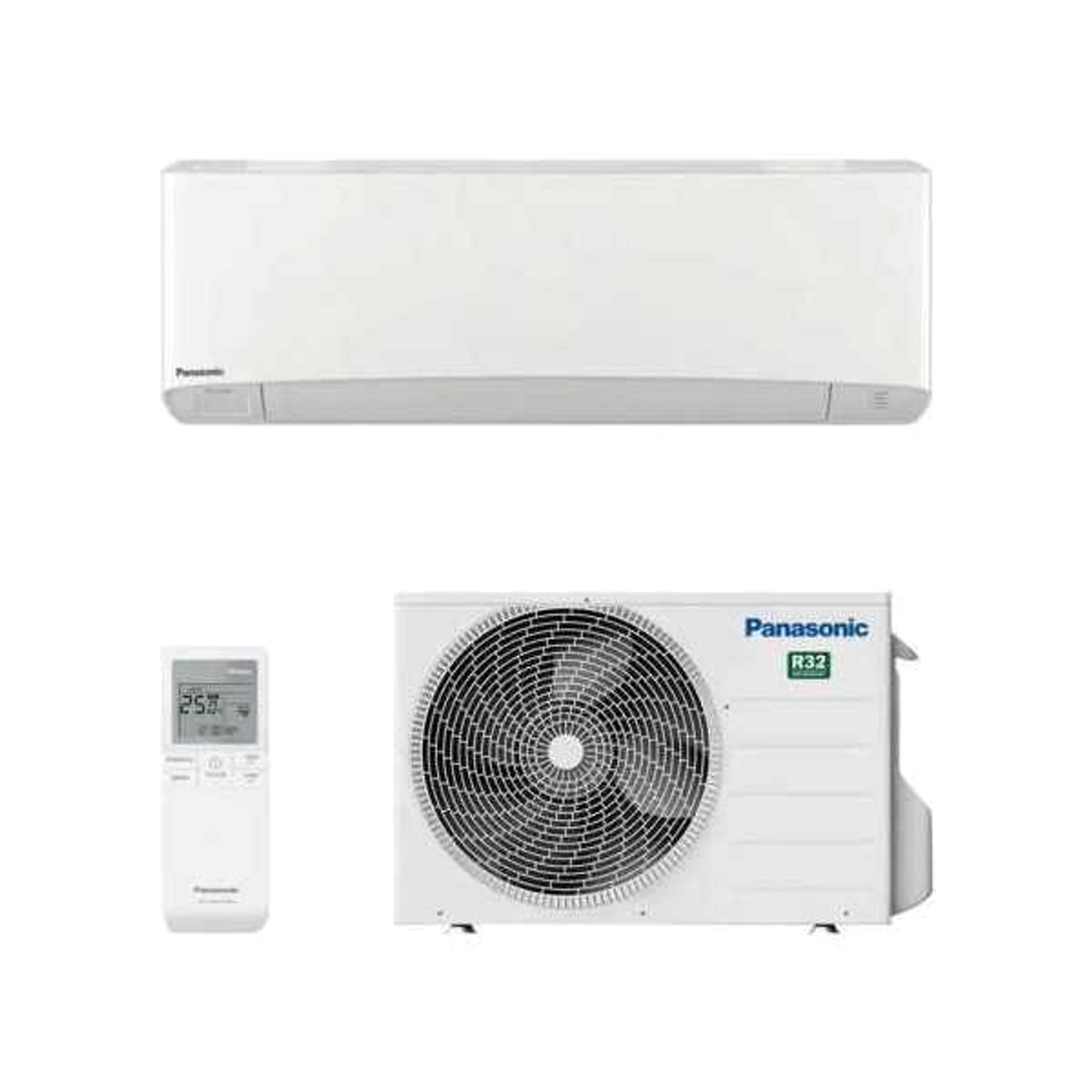 105374897_1 PANASONIC Split 1x1 - PANASONIC KIT-TZ25-ZKE, 2150 fg/h, Función Inverter, Blanco - Imagen 1