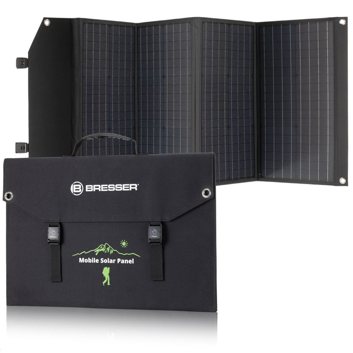 105756279_1 BRESSER Placa solar - BRESSER PS 120 W, 120 W - Imagen 1
