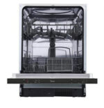 Lavavajillas integrable - MIDEA MID60S110.1-ES, 12 servicios, 4 programas, 60,0 cm, Sin panelar