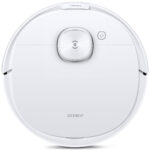 ECOVACS Robot aspirador - ECOVACS DLN26-21EP, 40 W, Potencia de succión 2300 kPa, Depósito 0,42 l, Autonomía 110 min, Negro