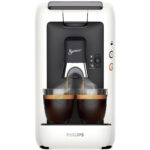 PHILIPS Cafetera de cápsulas - PHILIPS CSA260/10, 1 bar, 1450 W, Blanco - Imagen 8