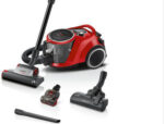 BOSCH Aspirador con bolsa - BOSCH AKLBB1112481934, 750 W, Depósito 2,4 l, Negro
