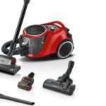 BOSCH Aspirador con bolsa - BOSCH AKLBB1112481934, 750 W, Depósito 2,4 l, Negro