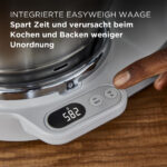 KENWOOD Robot de cocina - KENWOOD KVC85.004SI, 1200 W, 5 l, Inox - Imagen 6
