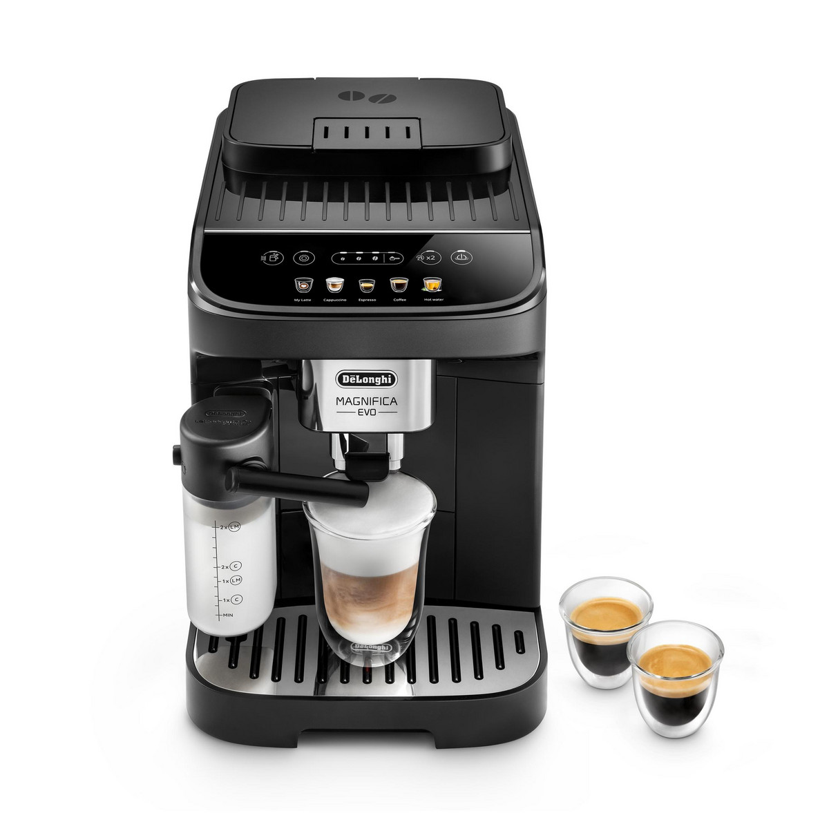 106574127_1 DELONGHI Cafetera express - DELONGHI ECAM290.61.B, 15 bar, 1450 W, 0,22 l, 2 tazas, Negro - Imagen 1
