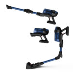 ROWENTA Aspirador escoba - ROWENTA RH98C0, 320 W, Potencia de succión 200 AirWatt, Depósito 0,9 l, Autonomía 45 min, Azul - Imagen 3