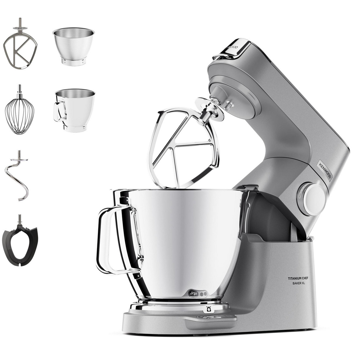 106574890_1 KENWOOD Robot de cocina - KENWOOD KVL85.004SI, 1200 W, 7 l, Inox - Imagen 1