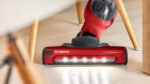 BOSCH Aspirador escoba - BOSCH BBH3ZOO28, 25,2 V, Potencia de succión 25 AirWatt, Depósito 0,4 l, Negro, Rojo - Imagen 7