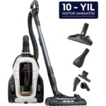 ELECTROLUX Aspirador sin bolsa - ELECTROLUX PC91-ALRG, 650 W, Potencia de succión 650 W, Depósito 1,8 l, Blanco