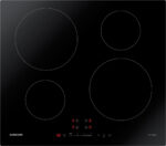 SAMSUNG Placa de inducción - SAMSUNG NZ64M3707AK/UR, 4 zonas, 590 mm, Negro