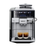 SIEMENS Cafetera express - SIEMENS TE657503DE, 19 bar, 1500 W, 2 tazas, Negro