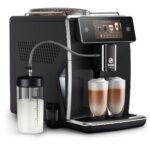 SAECO Cafetera express - SAECO SM8780/00, 15 bar, 1500 V, 0,6 l, 2 tazas, Negro - Imagen 2