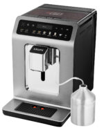 KRUPS Cafetera automática - KRUPS EA894T, 15 bar, 1450 W, 0,25 l, 2 tazas, Titanio - Imagen 2