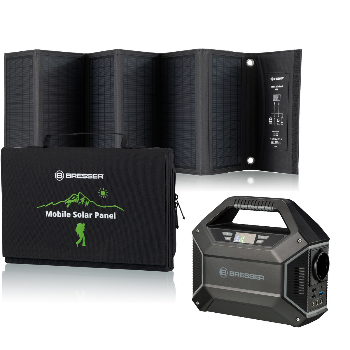 107249054_1 BRESSER Generador de energía - BRESSER KIT Bat + P.S, 155 W - Imagen 1