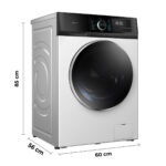 CECOTEC Lavadora carga frontal - CECOTEC 02468, 9 kg, 1400 rpm, 16 programas, White - Imagen 4