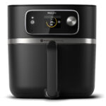 PHILIPS Freidora de aire - PHILIPS HD9880/90, 2200 W, 0 l, Inox