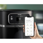 PHILIPS Freidora de aire - PHILIPS HD9880/90, 2200 W, 0 l, Inox - Imagen 8