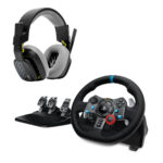 Volante - + ASTRO A10 LOGITECH, PS4, PlayStation 5, Negro