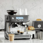 SAGE Cafetera express - SAGE the Barista Pro, 15 bar, 1650 W, 480 ml, 2 tazas, Negro - Imagen 2