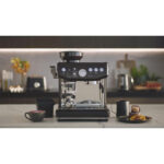 SAGE Cafetera express - SAGE the Barista Pro, 15 bar, 1650 W, 480 ml, 2 tazas, Negro - Imagen 3