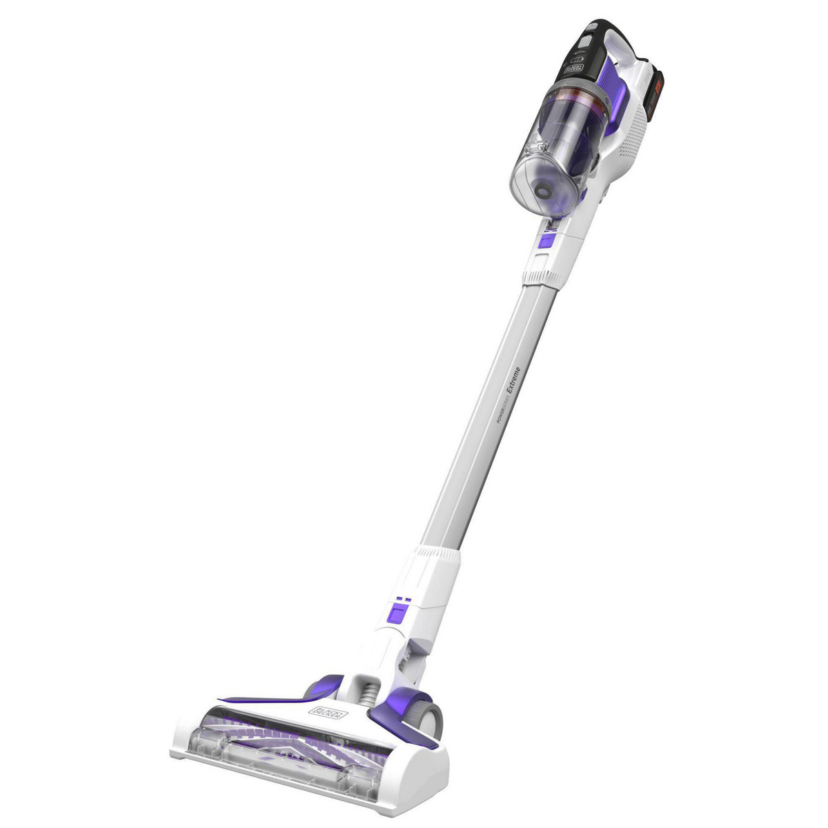 107779561_1 BLACK Aspirador escoba - BLACK & DECKER BHFEV1825CP MPN, 45 W, Potencia de succión 40 AirWatt, Depósito 0,65 l, Autonomía 72 min, Negro - Imagen 1