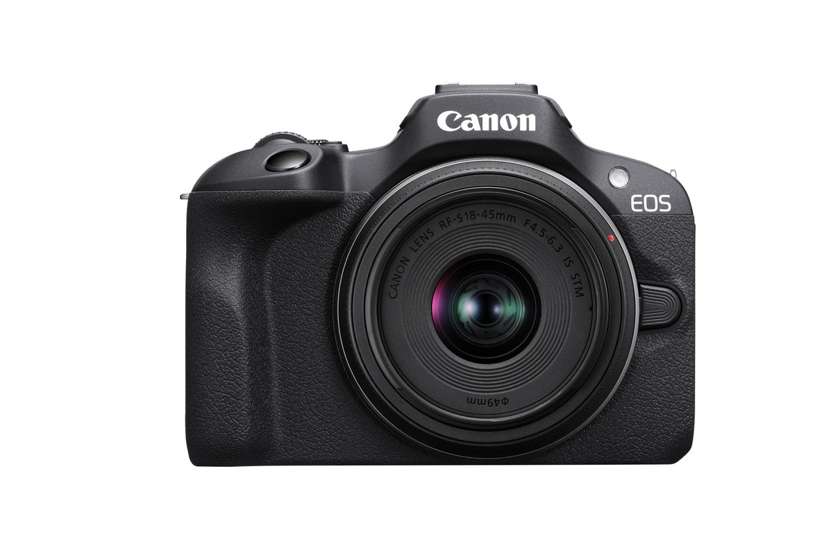 107795183_1 CANON Cámara EVIL - CANON R100 + RF-S 18-45mm F4.5-6.3 IS STM Kit, 25,8 megapixel, CMOS, 4K 3840p, Negro - Imagen 1