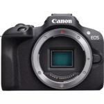 CANON Cámara EVIL - CANON R100 + RF-S 18-45mm F4.5-6.3 IS STM Kit, 25,8 megapixel, CMOS, 4K 3840p, Negro - Imagen 2