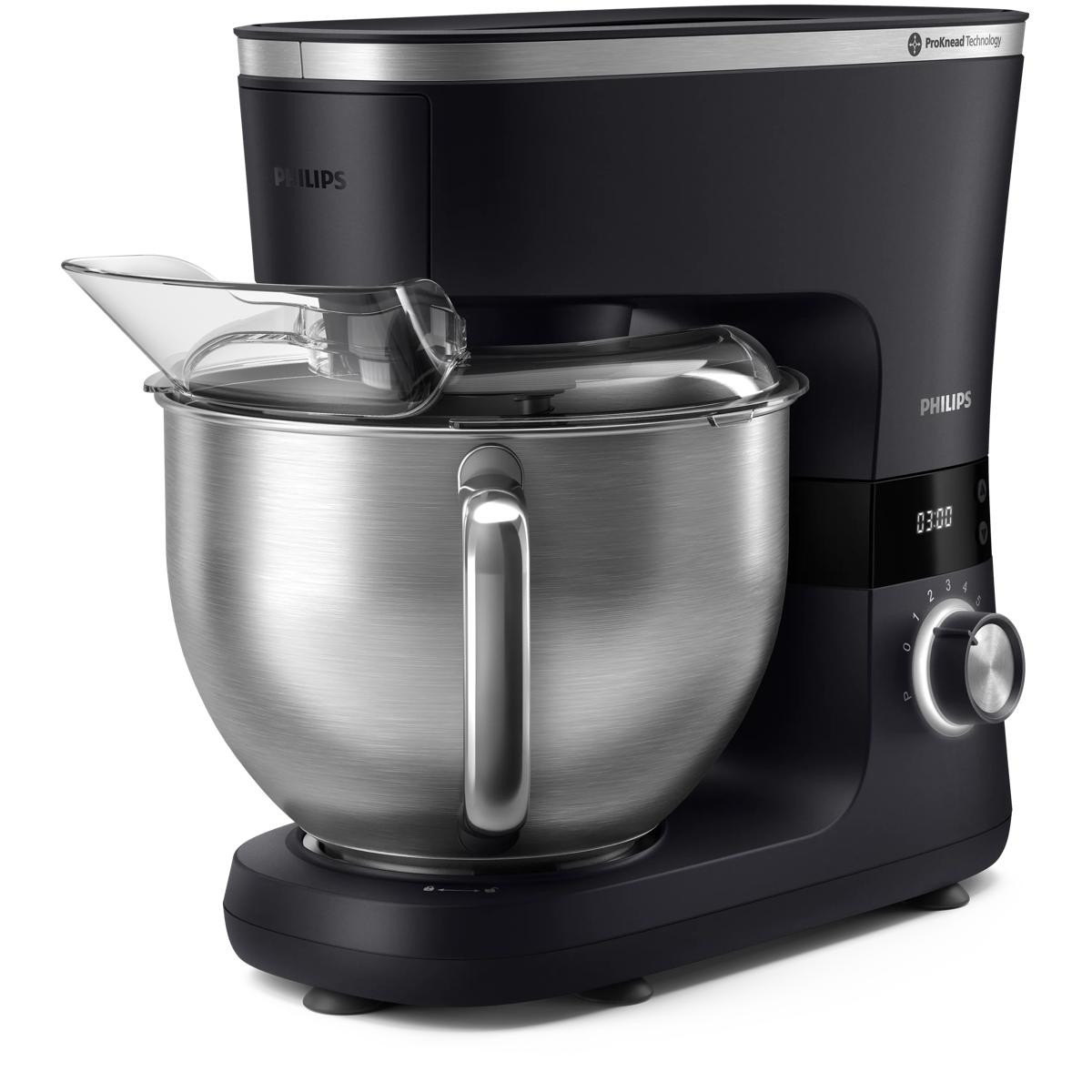 107801798_1 PHILIPS Robot de cocina - PHILIPS HR7962/01, 1000 W, 5,5 l, Negro - Imagen 1