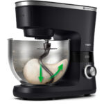 PHILIPS Robot de cocina - PHILIPS HR7962/01, 1000 W, 5,5 l, Negro - Imagen 8