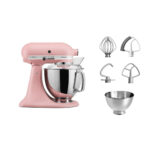 KITCHENAID Robot de cocina - KITCHENAID 5KSM175PSEDR, 300 W, 4,8 l, Rosa - Imagen 3